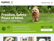 Tablet Screenshot of dogwatchofchatt.com